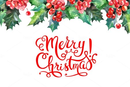 Christmas акварель