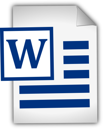 Значок Microsoft Word