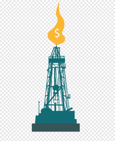 Добыча газа вектор