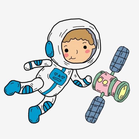 Космонавт мультяшка