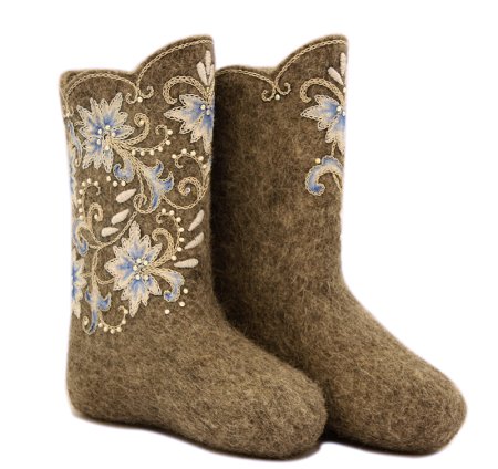 Красивые валенки