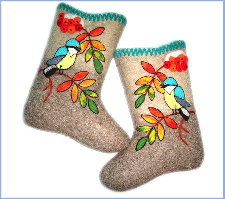 Валенки сказочные