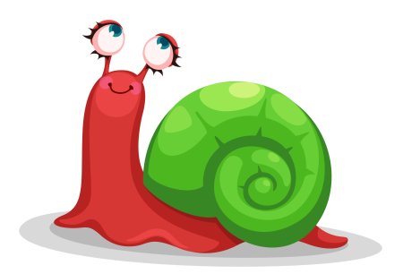 Улитка иллюстрация