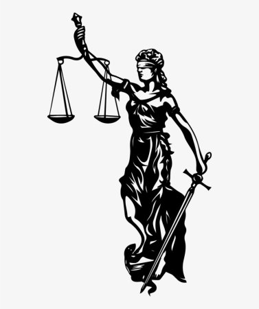 Фемида богиня правосудия в векторе