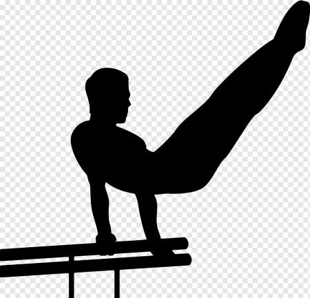 Спорт гимнастика вектор