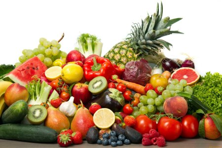 Продукты овощи фрукты