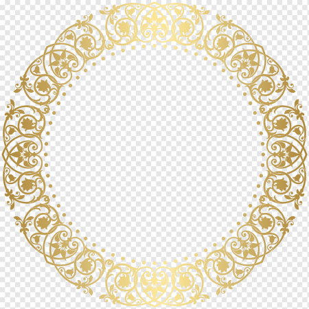 Яркая круглая рамка
