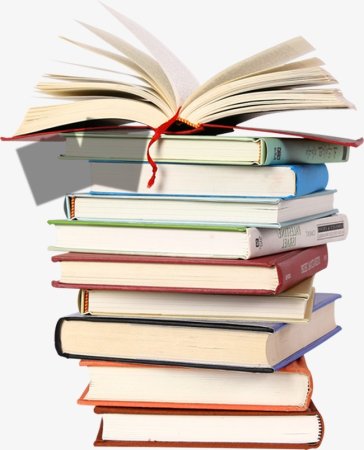 Книга на прозрачном фоне