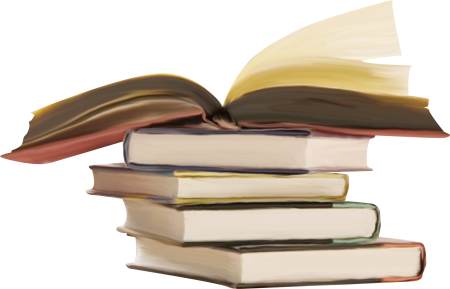 Книга на прозрачном фоне