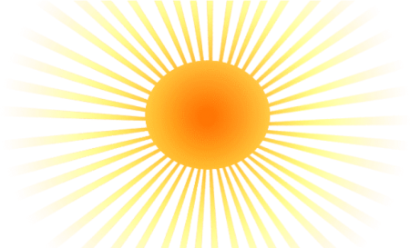 Солнышко с длинными лучами