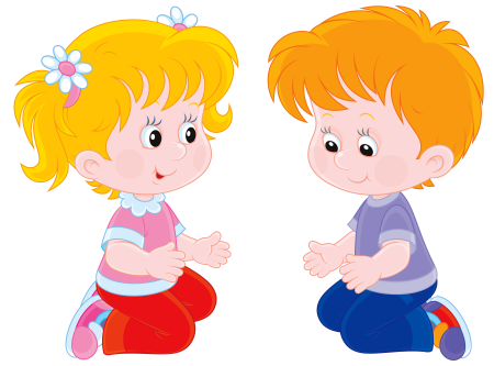 Мальчик и девочка мультяшные