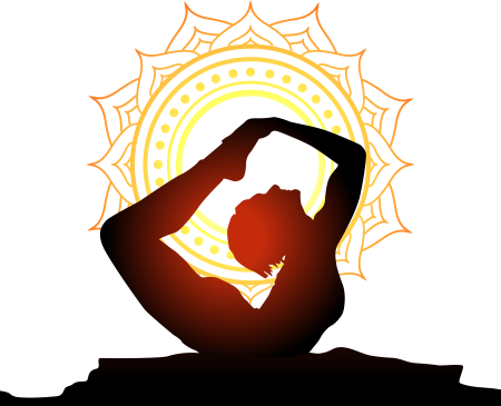 Медитация вектор