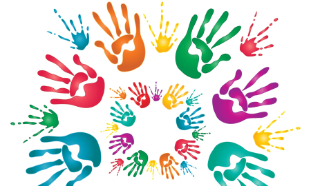 Цветные ладошки