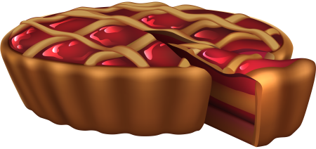 Пирог без фона