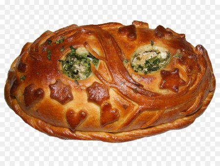 Пирог на прозрачном фоне