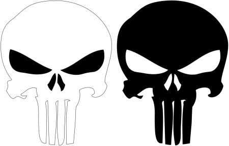 Punisher череп