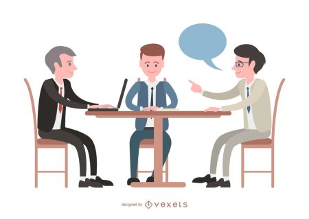 Переговоры иллюстрация