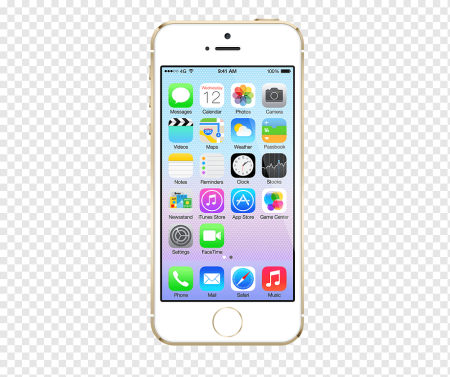 Iphone 5s на белом фоне