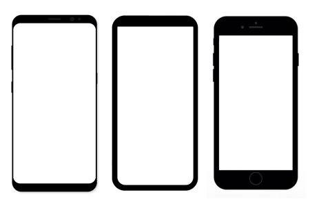 Рамка iphone x вектор