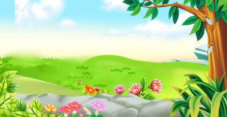 Фон для детского сада природа