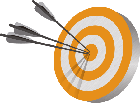 Цель на прозрачном фоне