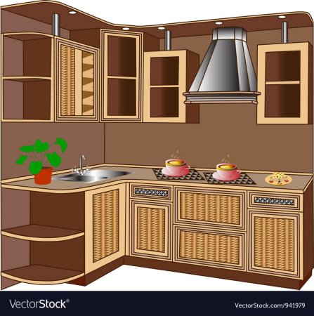 Кухня рисунок
