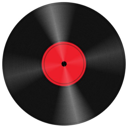 Виниловая пластинка вектор