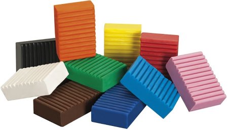 Пластилин Giotto Patplume 10 цветов по 50 г