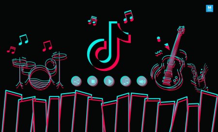 Тик ток фон