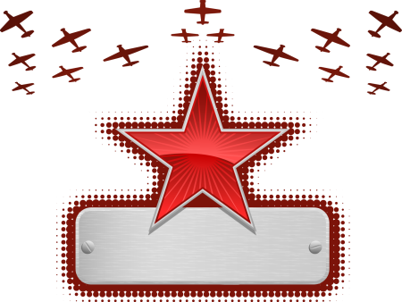 Военная звезда вектор
