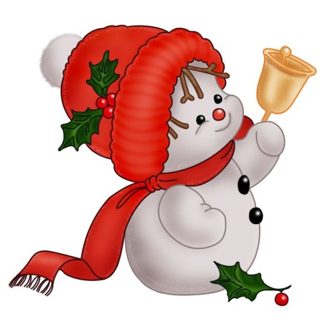 Новогодний Снеговик
