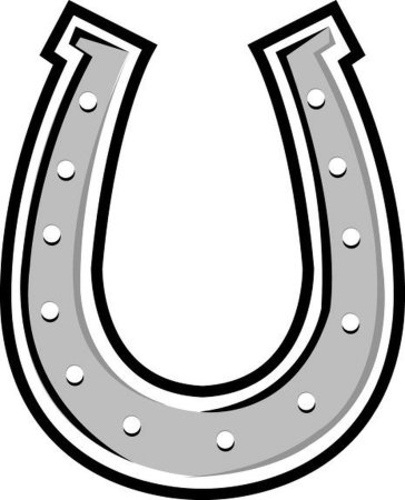 Подкова узор