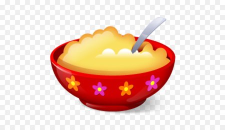 Тарелка с кашей