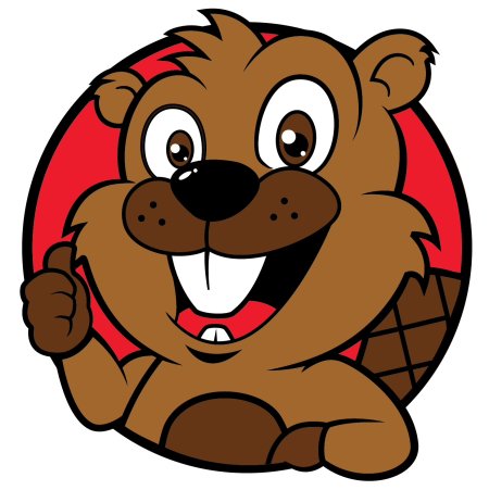 Веселый бобер