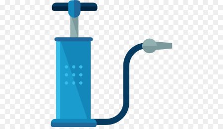 Насос на прозрачном фоне