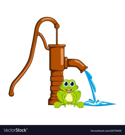 Насос для воды мультяшный