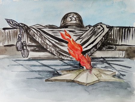 Эскиз на военную тематику