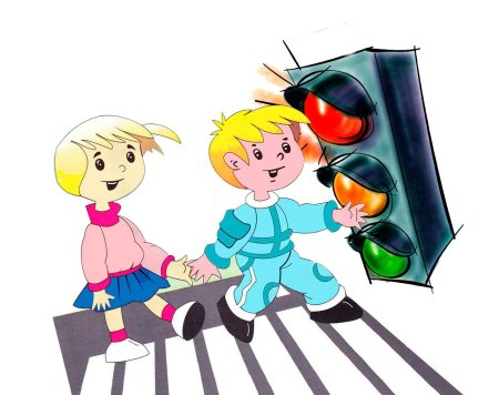 Пешеход мультяшный