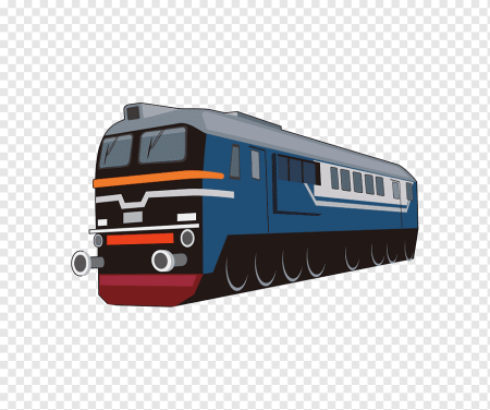 Поезд без фона