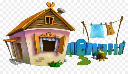 Домики из мультфильмов
