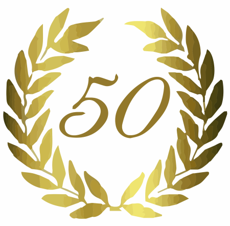 Красивая цифра 50