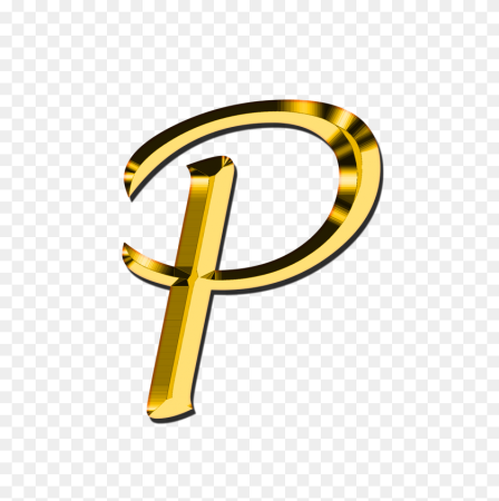 Красивая буква p