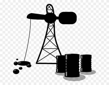 Нефтяная вышка вектор