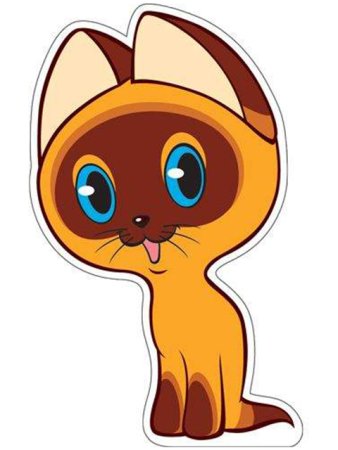 Герои мультика котенок Гав
