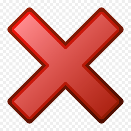 Крестик значок