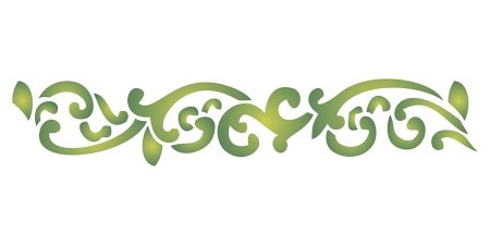 Татарский орнамент Пальметта