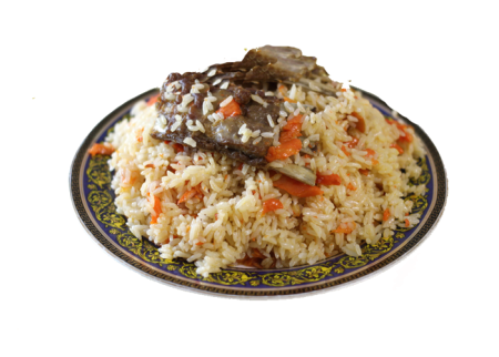 Плов узбекский с бараниной (в казане)