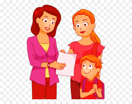 Учитель и родители клипарт