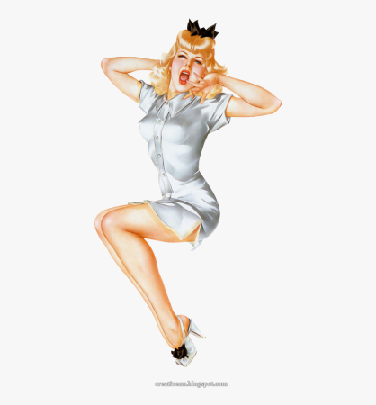 Pin up girls клипарт