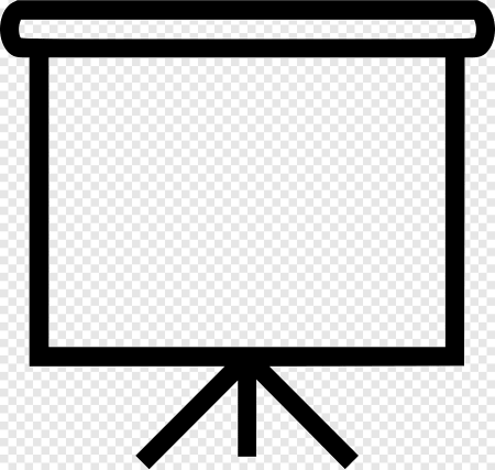 Иконка проектор и экран